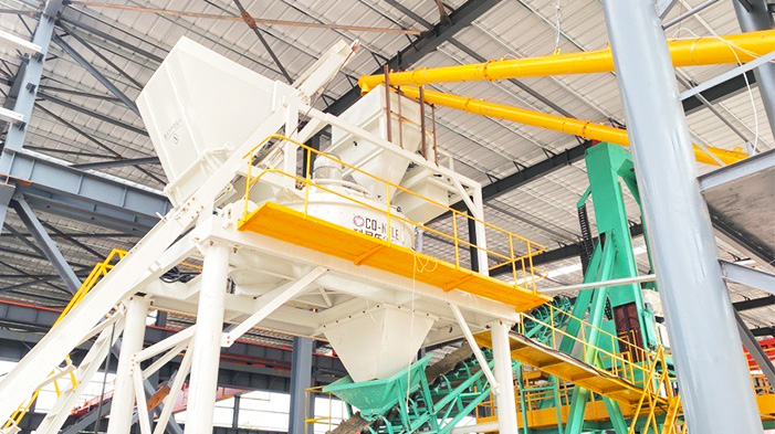 科尼樂立軸行星式攪拌機應用于水泥管材生產線 科尼樂立軸行星式攪拌機應用于水泥管材生產線